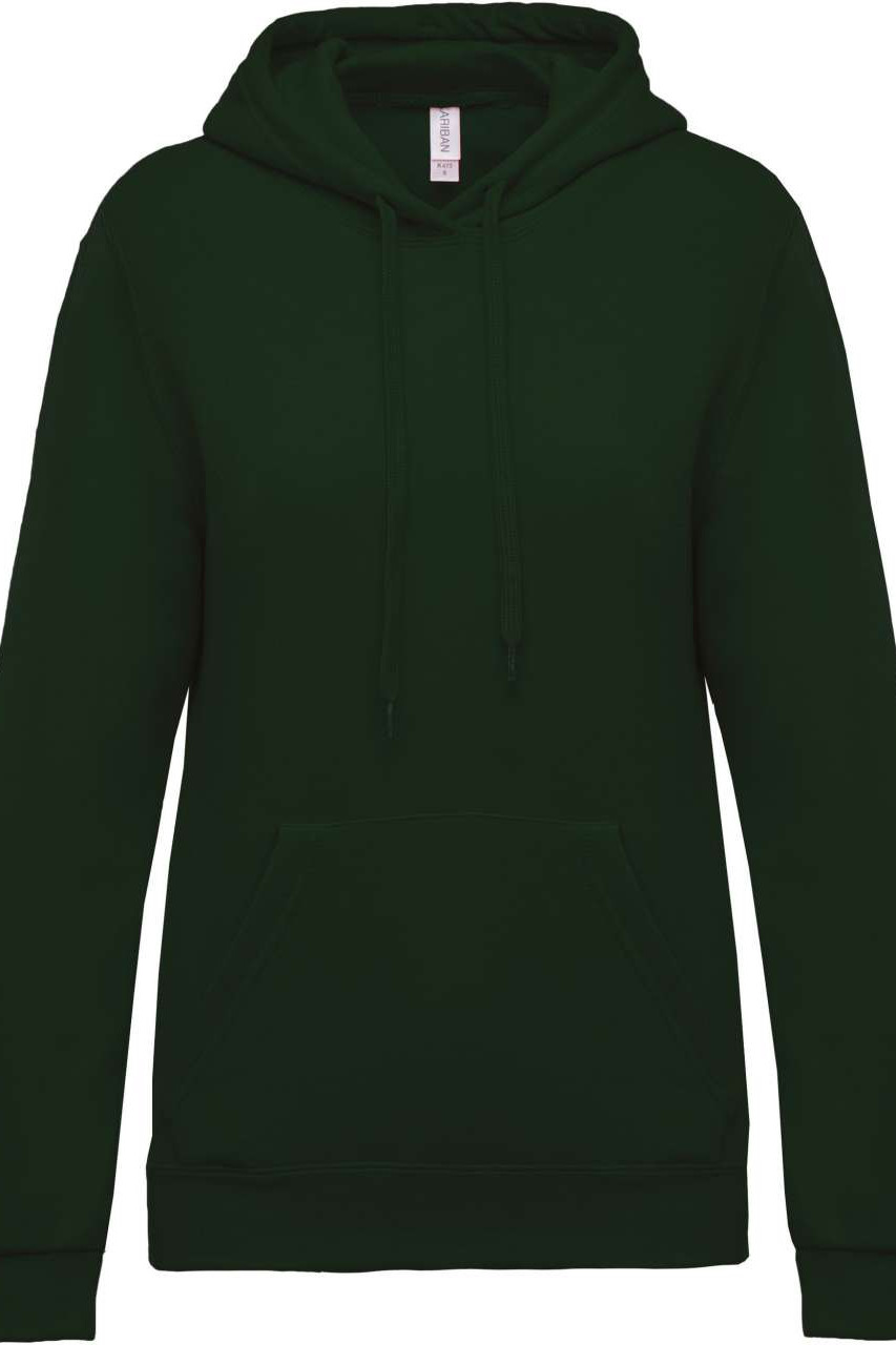 LADIES’ HOODED SWEATSHIRT