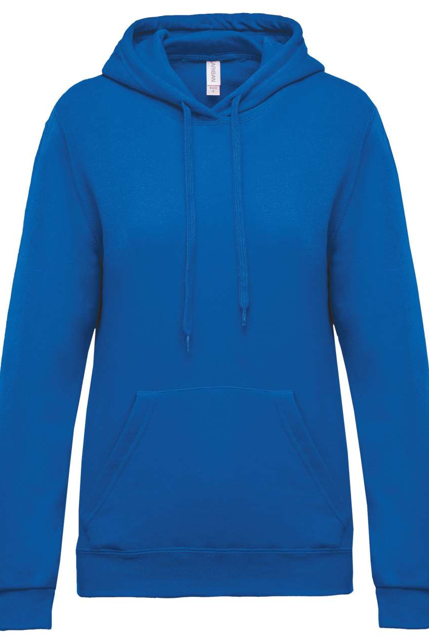 LADIES’ HOODED SWEATSHIRT