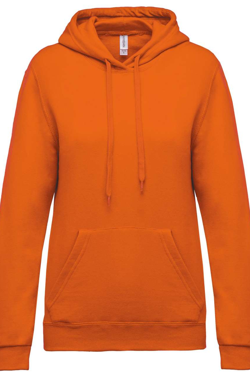 LADIES’ HOODED SWEATSHIRT