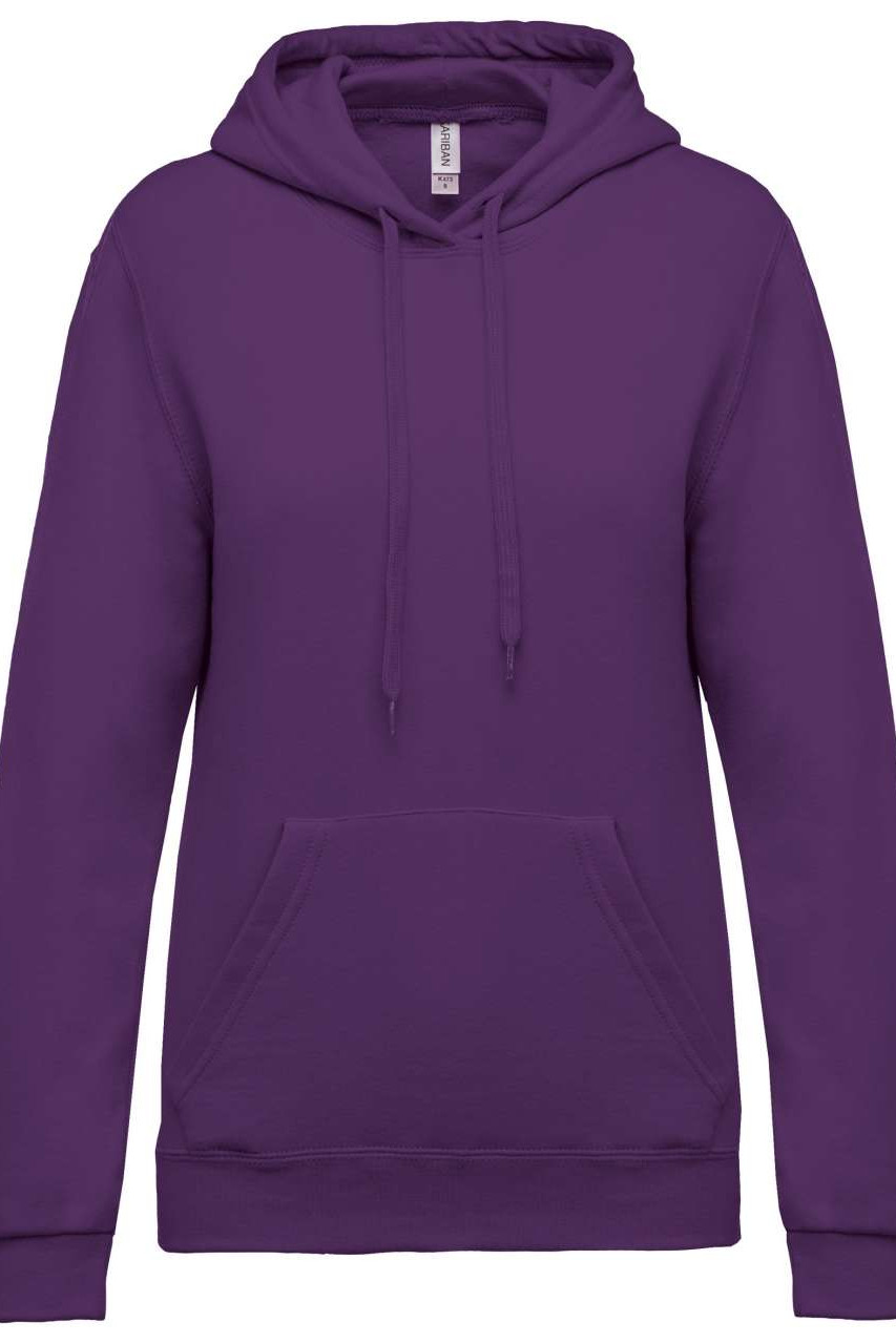LADIES’ HOODED SWEATSHIRT