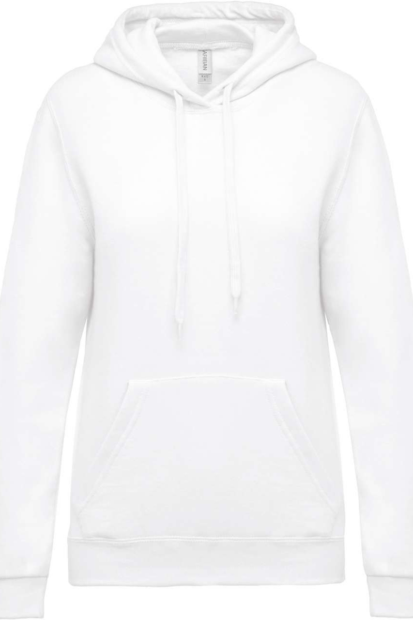 LADIES’ HOODED SWEATSHIRT