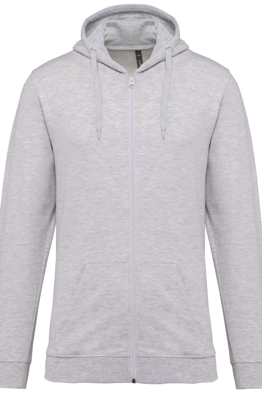 FULL ZIP HOODED SWEATSHIRT