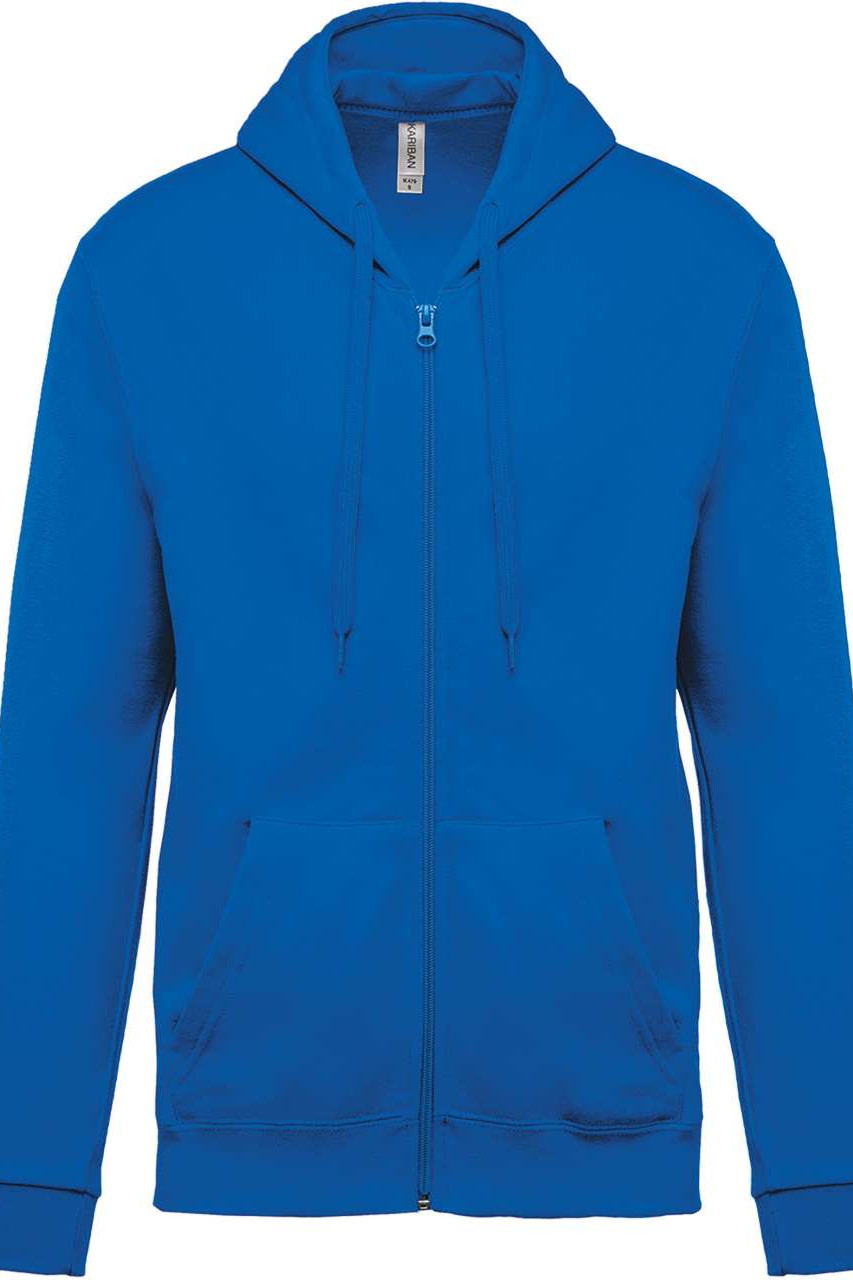 FULL ZIP HOODED SWEATSHIRT