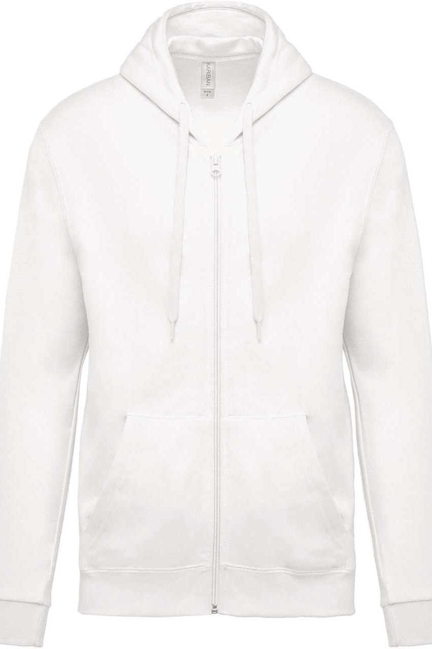 FULL ZIP HOODED SWEATSHIRT