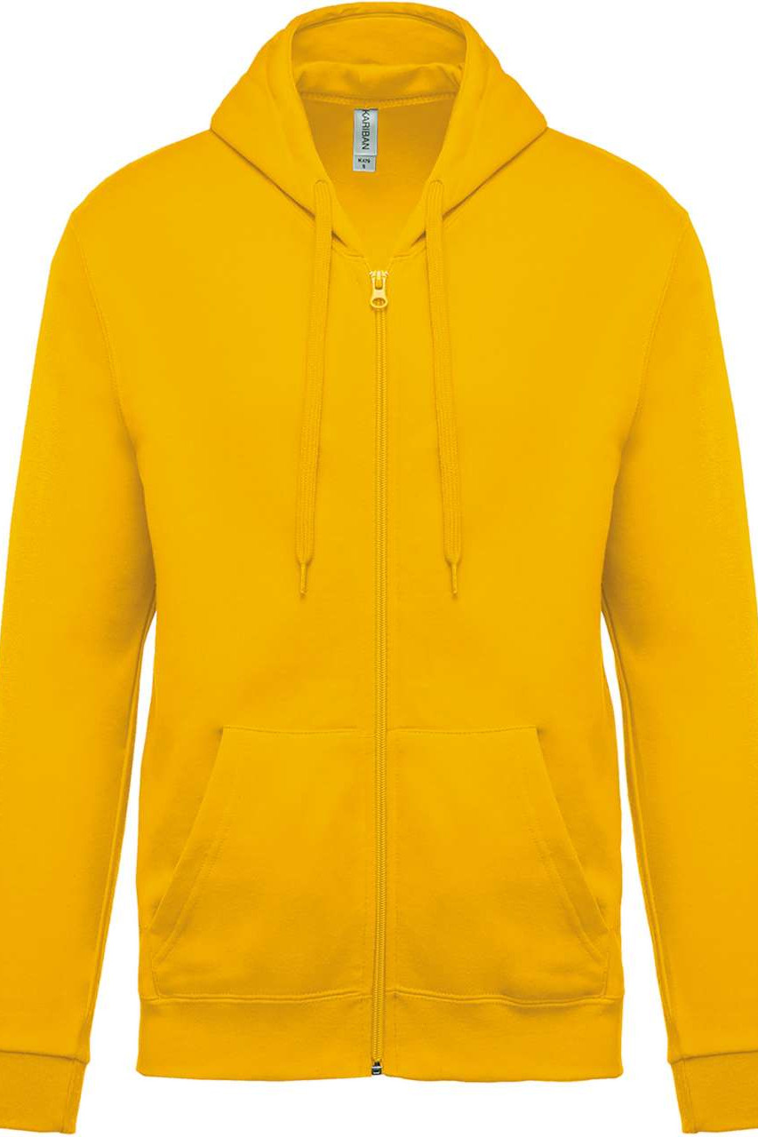 FULL ZIP HOODED SWEATSHIRT