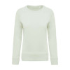 LADIES’ ORGANIC COTTON CREW NECK RAGLAN SLEEVE SWEATSHIRT