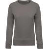 LADIES’ ORGANIC COTTON CREW NECK RAGLAN SLEEVE SWEATSHIRT