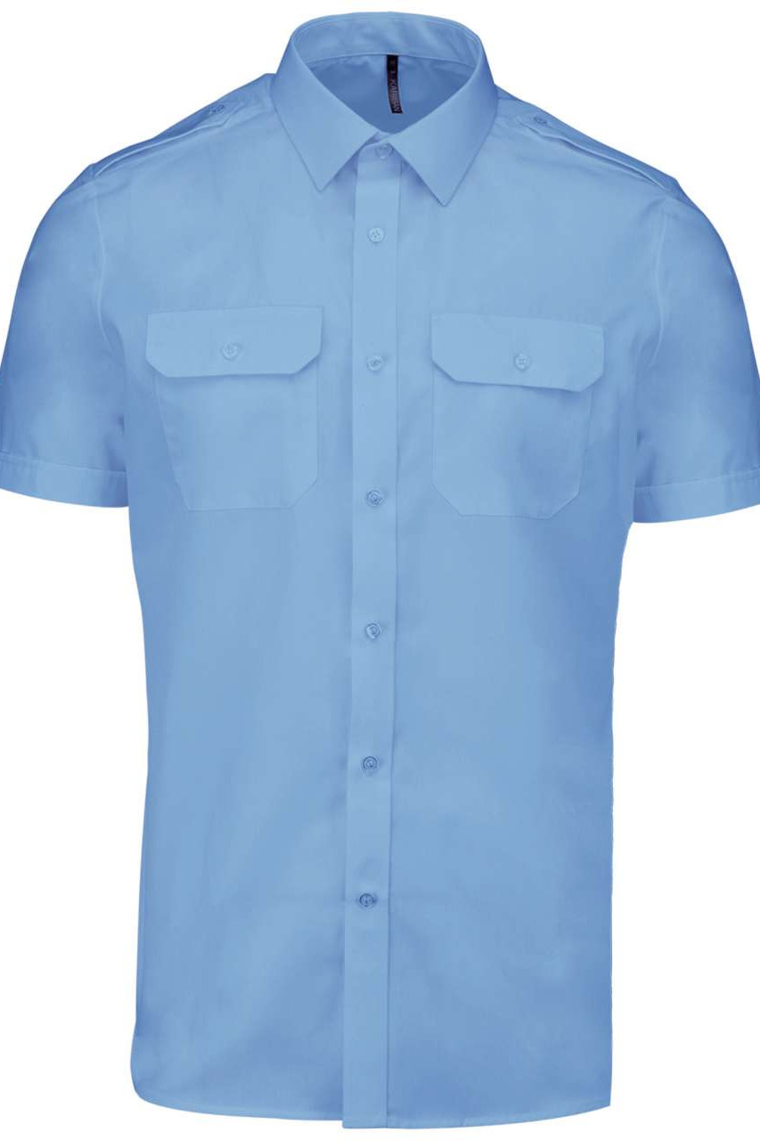 MEN'S SHORT-SLEEVED PILOT SHIRT