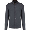 LONG-SLEEVED JACQUARD KNIT SHIRT