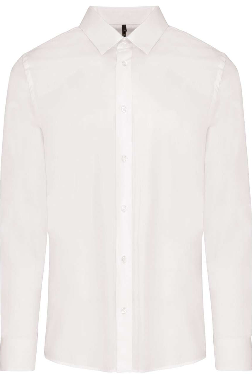 MEN’S LONG-SLEEVED COTTON POPLIN SHIRT