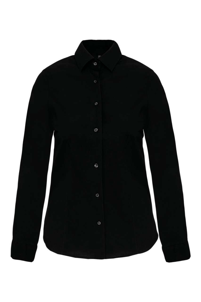 LADIES' LONG-SLEEVED STRETCH SHIRT