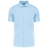 SHORT-SLEEVED COTTON/ELASTANE SHIRT