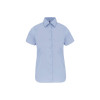 LADIES' SHORT-SLEEVED COTTON/ELASTANE SHIRT