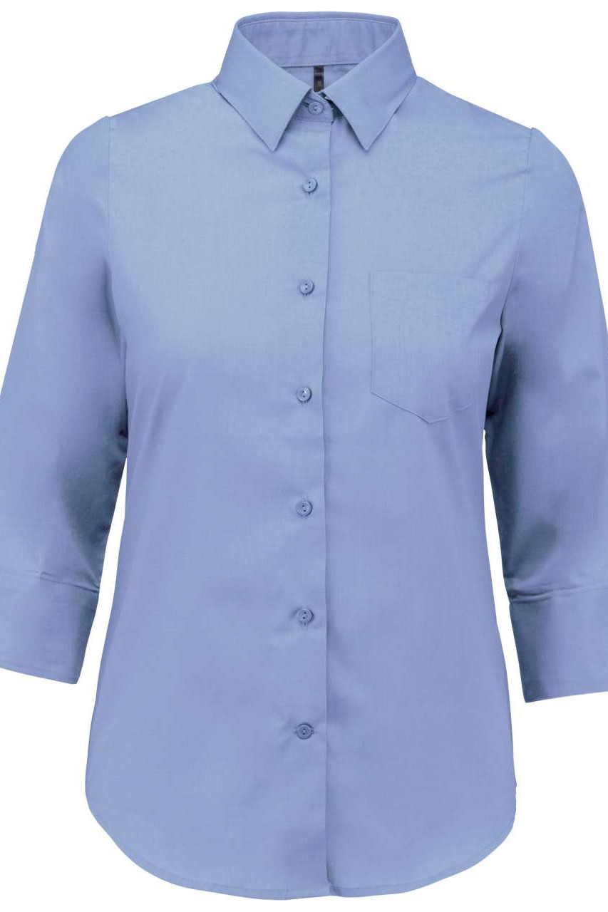 LADIES' 3/4 SLEEVED SHIRT