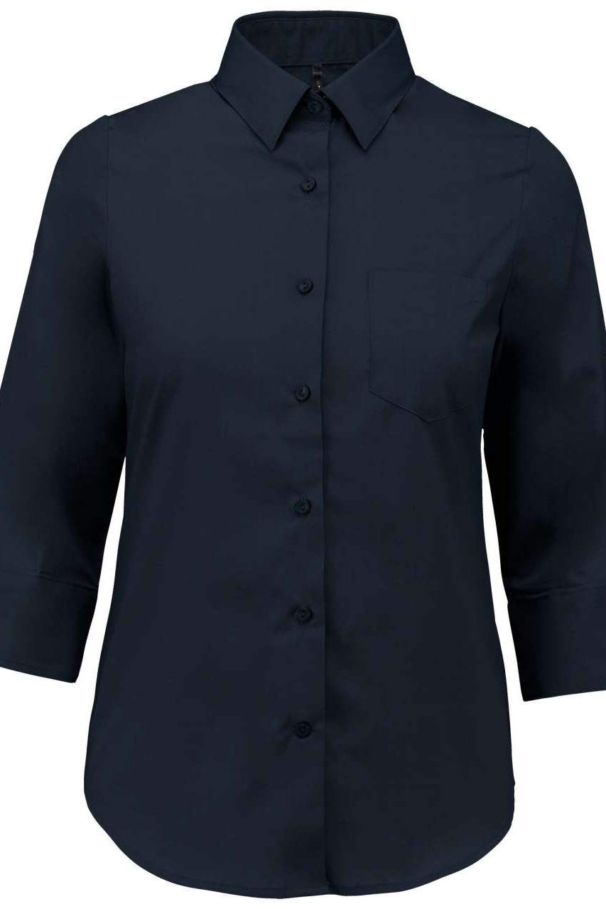 LADIES' 3/4 SLEEVED SHIRT