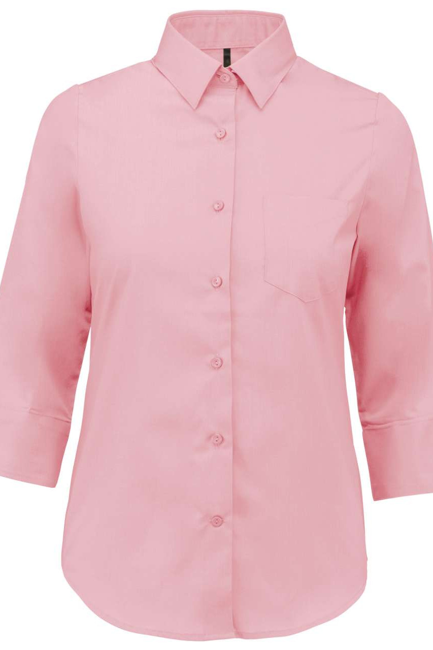 LADIES' 3/4 SLEEVED SHIRT