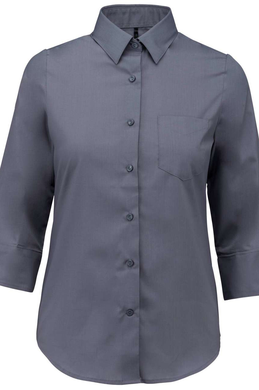 LADIES' 3/4 SLEEVED SHIRT