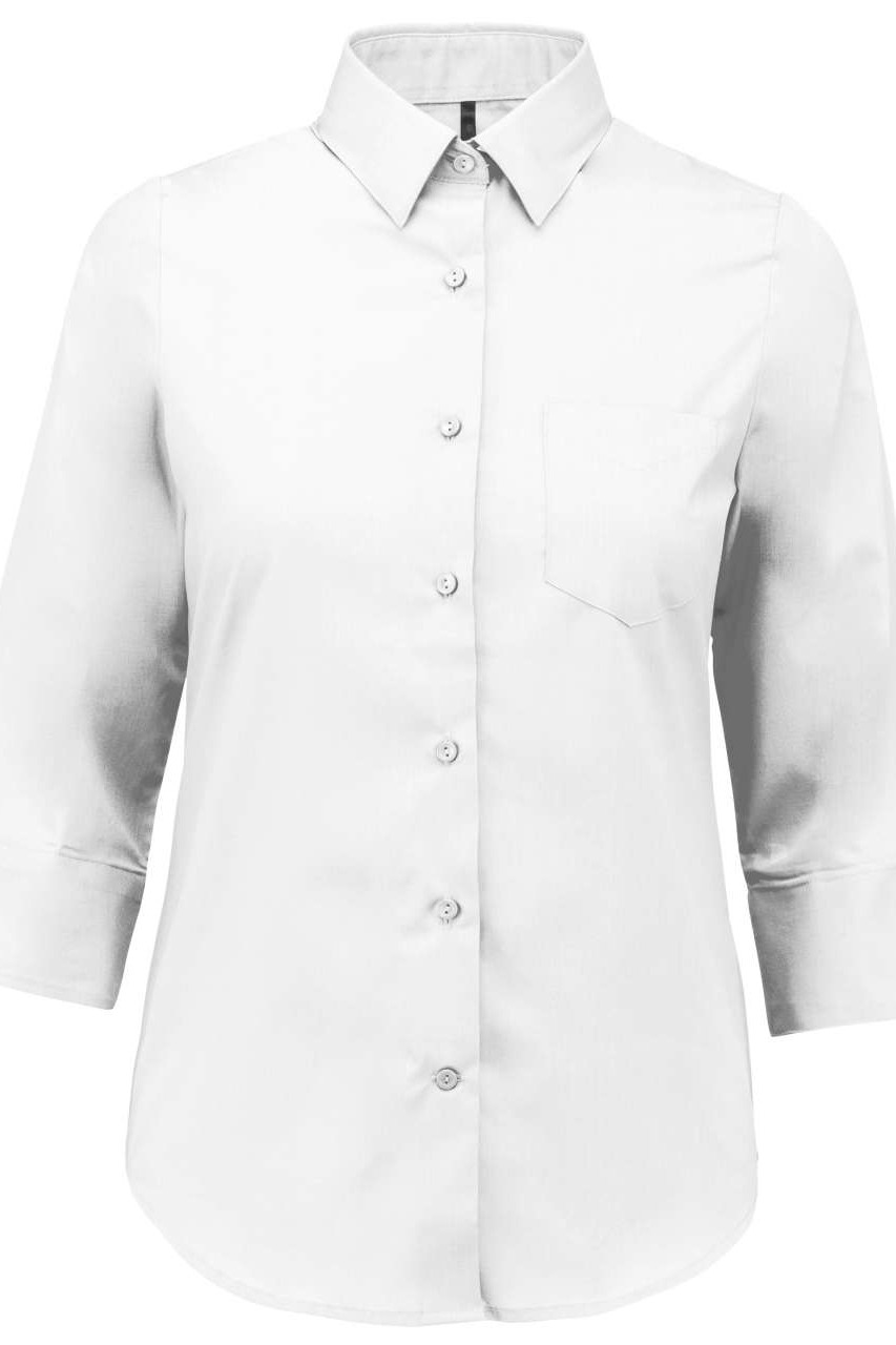 LADIES' 3/4 SLEEVED SHIRT