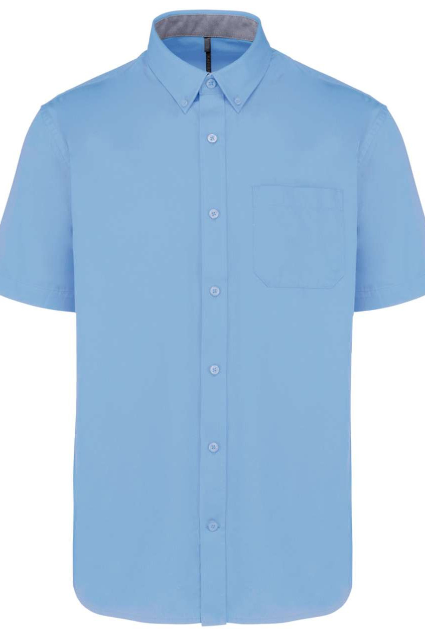 MEN'S ARIANA III SHORT-SLEEVE COTTON SHIRT