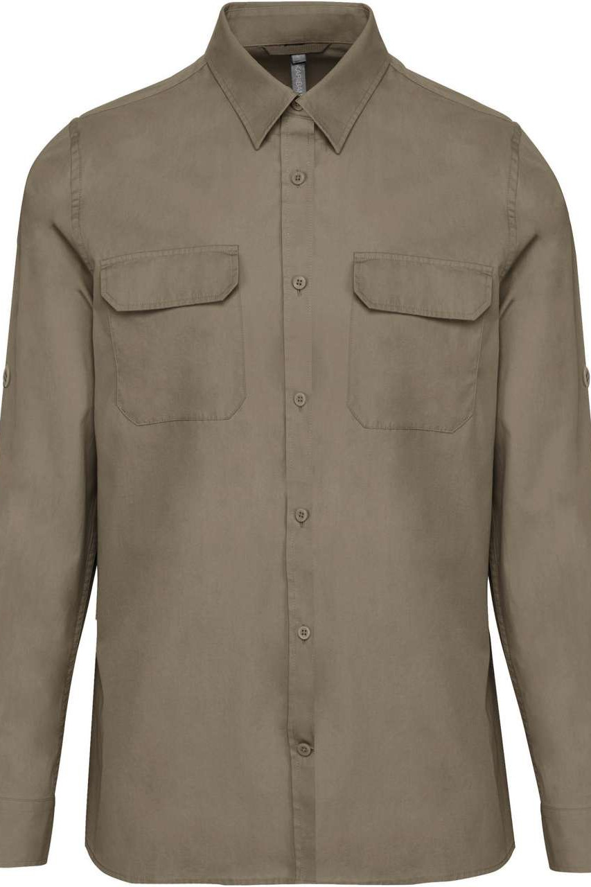 MEN'S LONG-SLEEVED SAFARI SHIRT