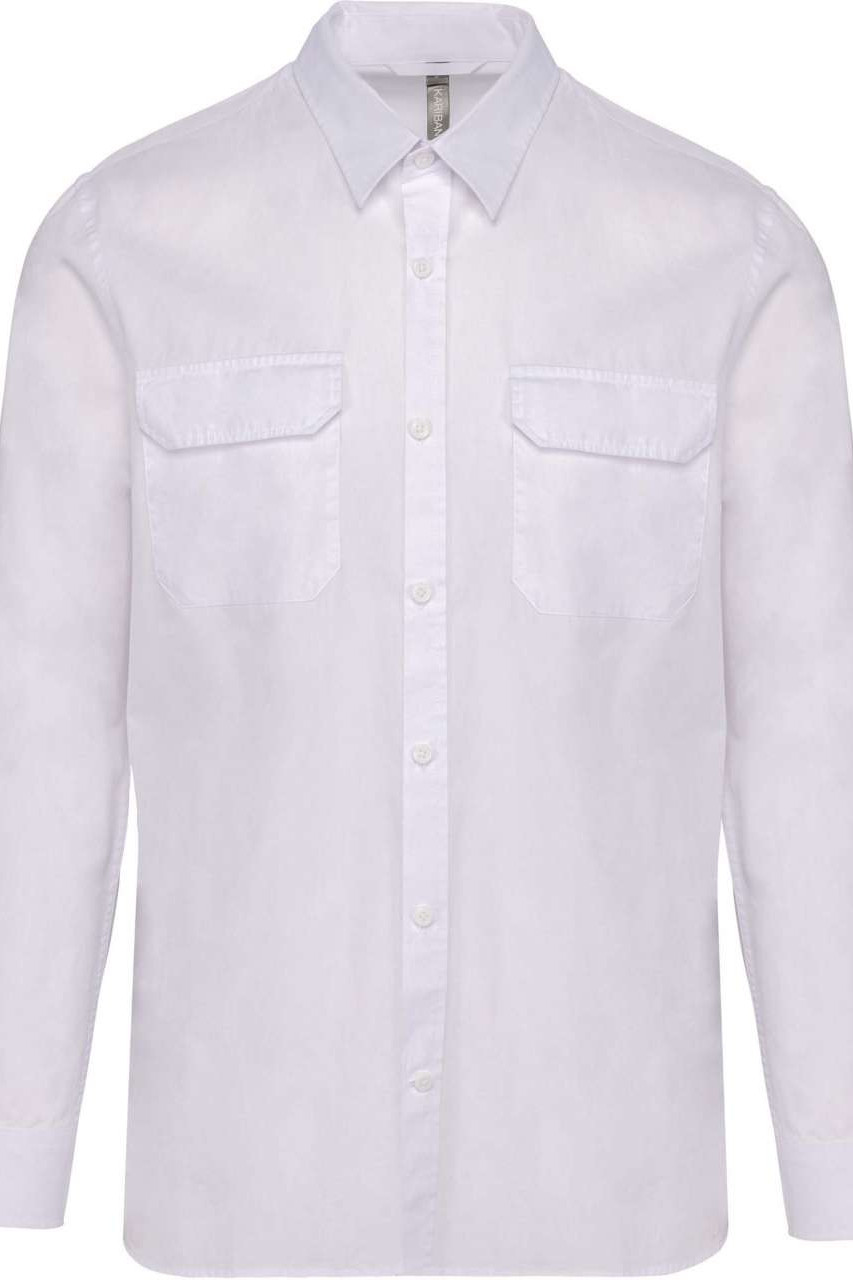 MEN'S LONG-SLEEVED SAFARI SHIRT