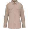 LADIES' LONG-SLEEVED SAFARI SHIRT