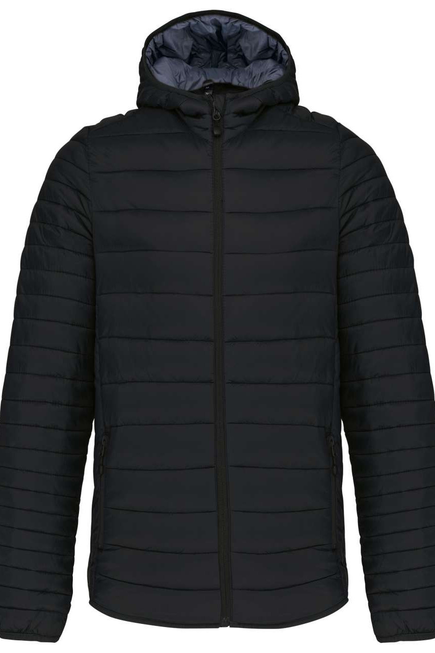 MEN'S LIGHTWEIGHT HOODED PADDED JACKET