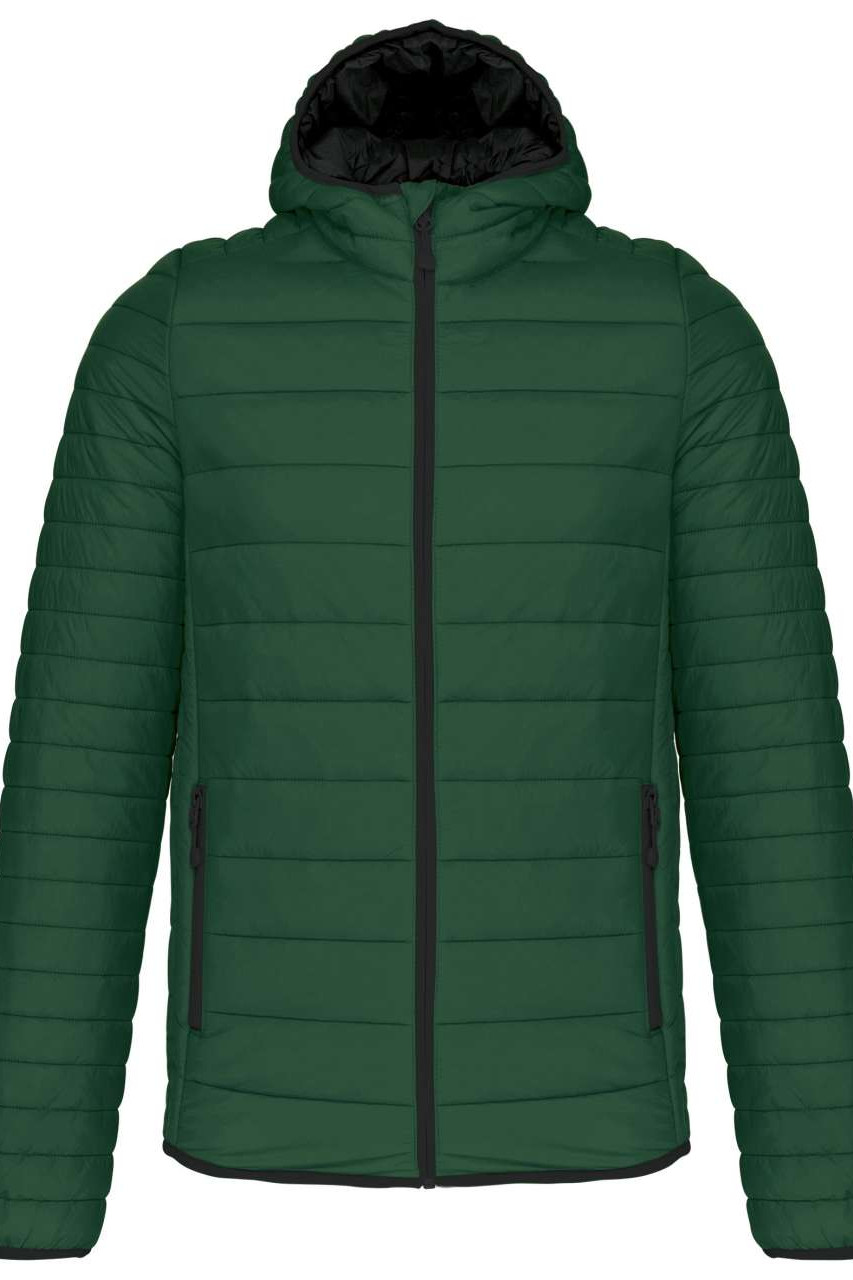 MEN'S LIGHTWEIGHT HOODED PADDED JACKET