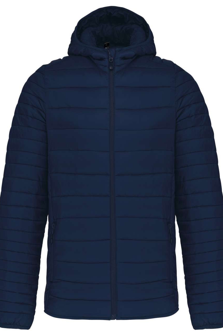 MEN'S LIGHTWEIGHT HOODED PADDED JACKET