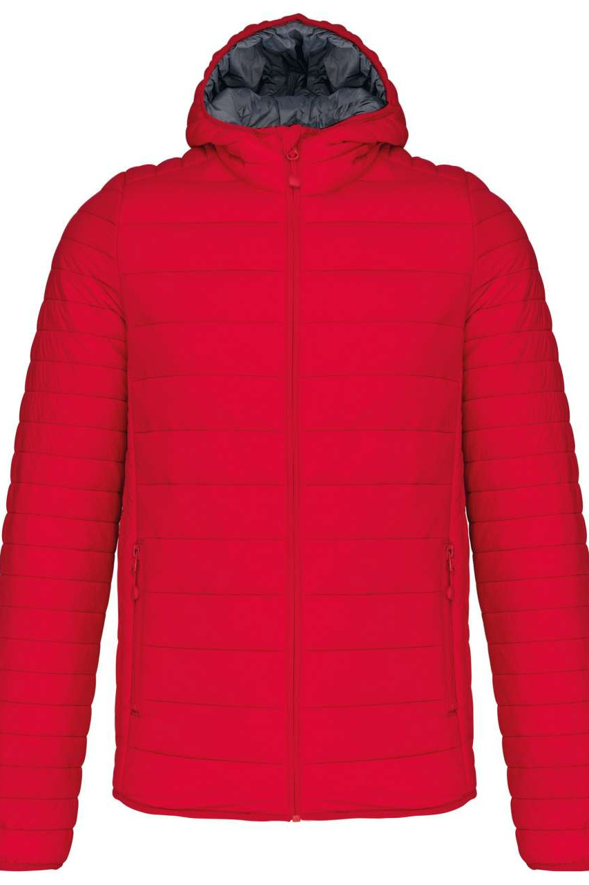 MEN'S LIGHTWEIGHT HOODED PADDED JACKET