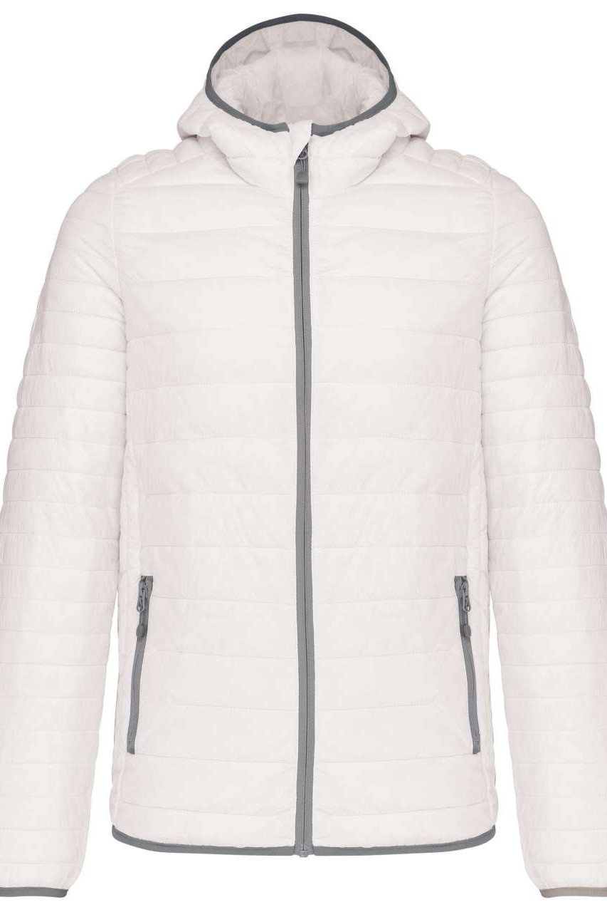 MEN'S LIGHTWEIGHT HOODED PADDED JACKET