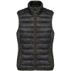 LADIES' LIGHTWEIGHT SLEEVELESS FAKE DOWN JACKET