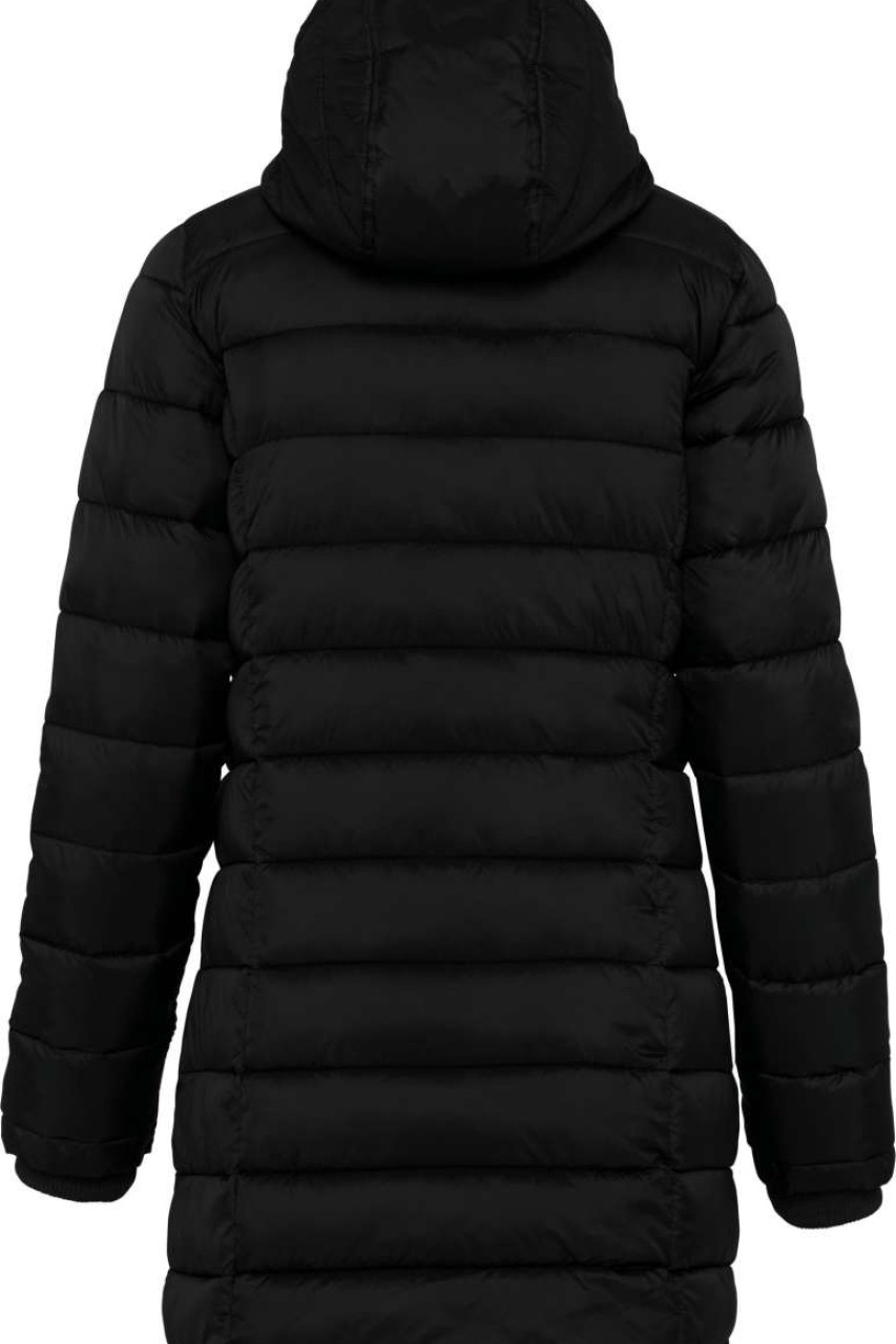 LADIES' LIGHTWEIGHT HOODED PADDED PARKA