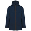 UNISEX HOODED JACKET WITH MICRO-POLARFLEECE LINING