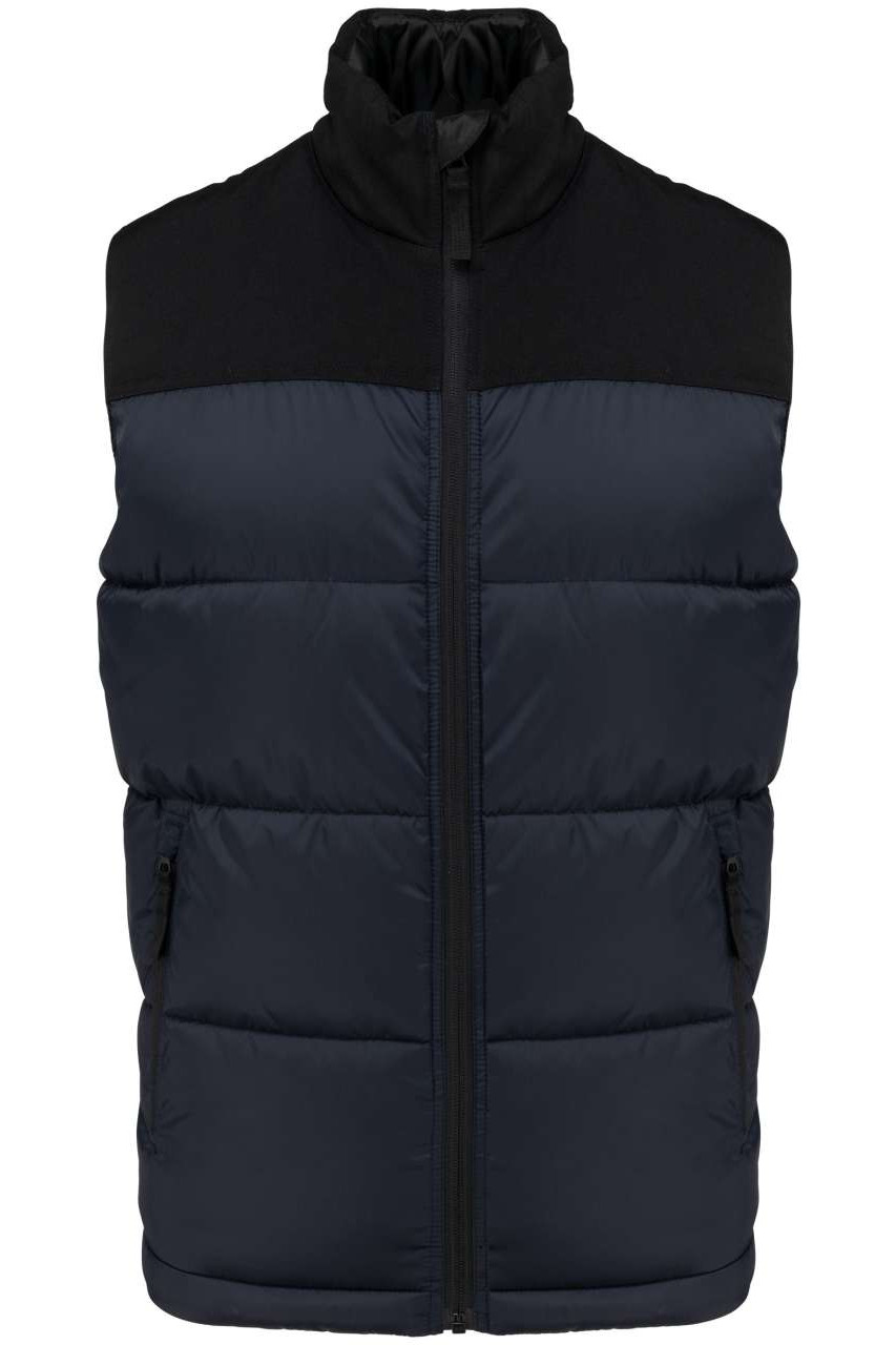 UNISEX BI-TONE PADDED BODYWARMER