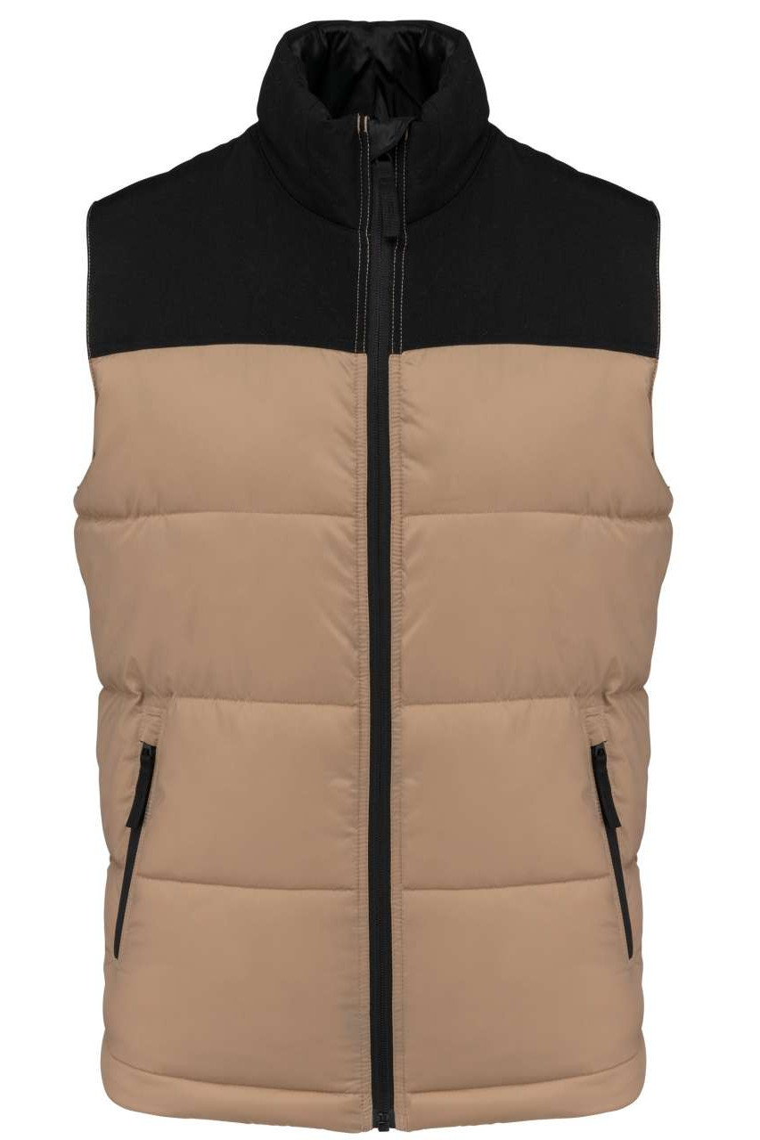 UNISEX BI-TONE PADDED BODYWARMER