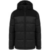 UNISEX BI-TONE PADDED JACKET WITH HOOD