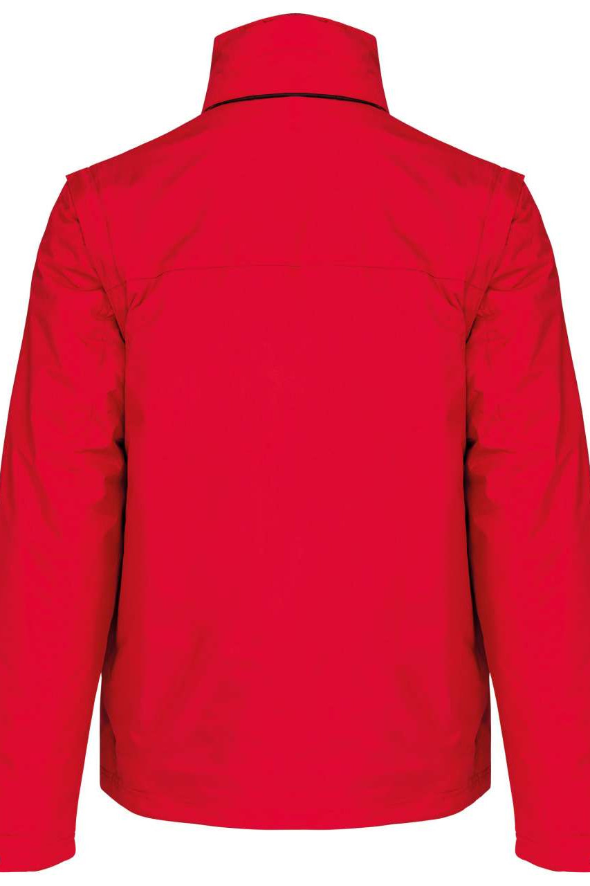 SCORE - DETACHABLE-SLEEVED BLOUSON JACKET