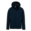 MEN'S HOODED SOFTSHELL LINED PARKA