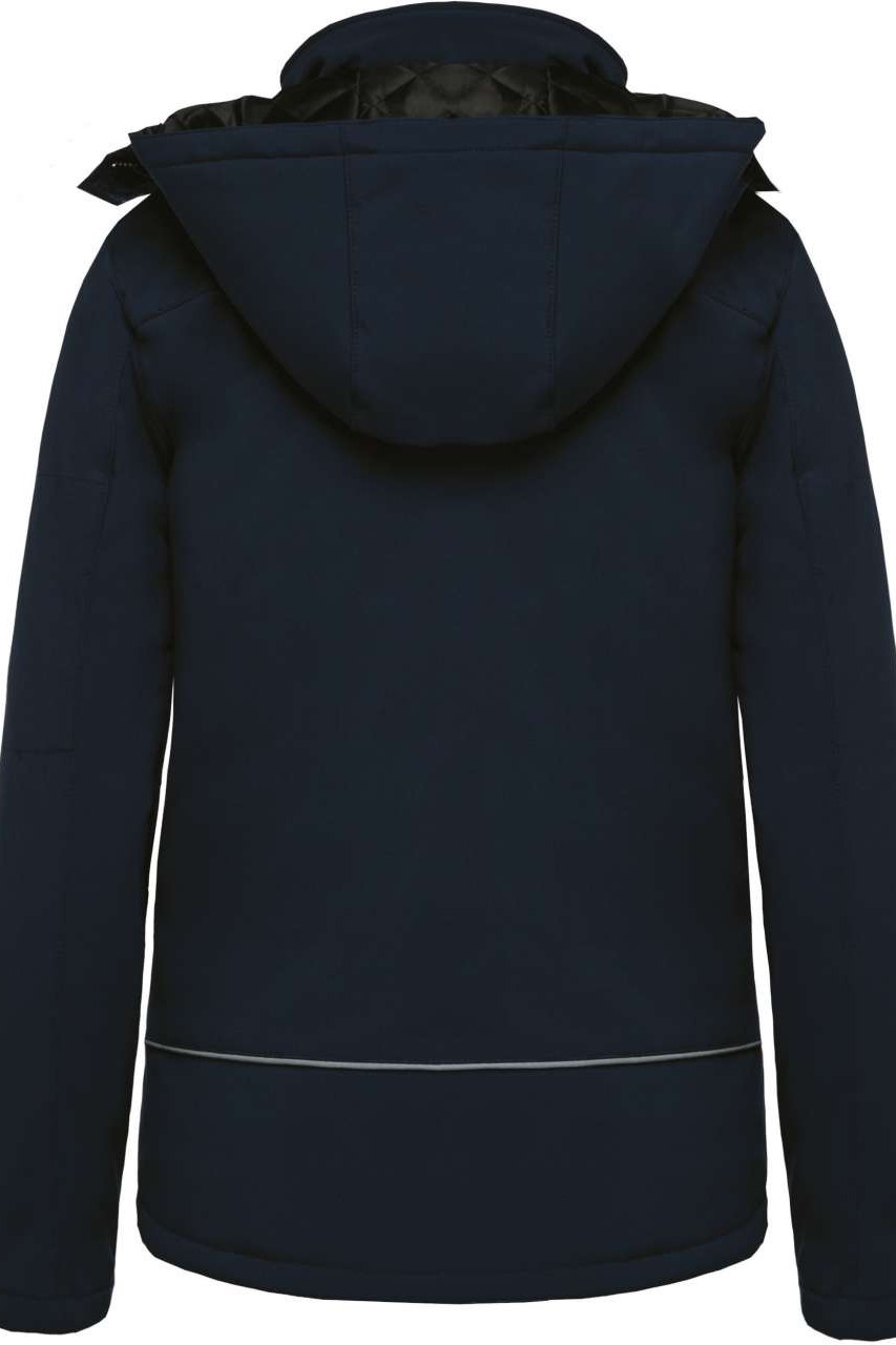 LADIES’ HOODED SOFTSHELL LINED PARKA