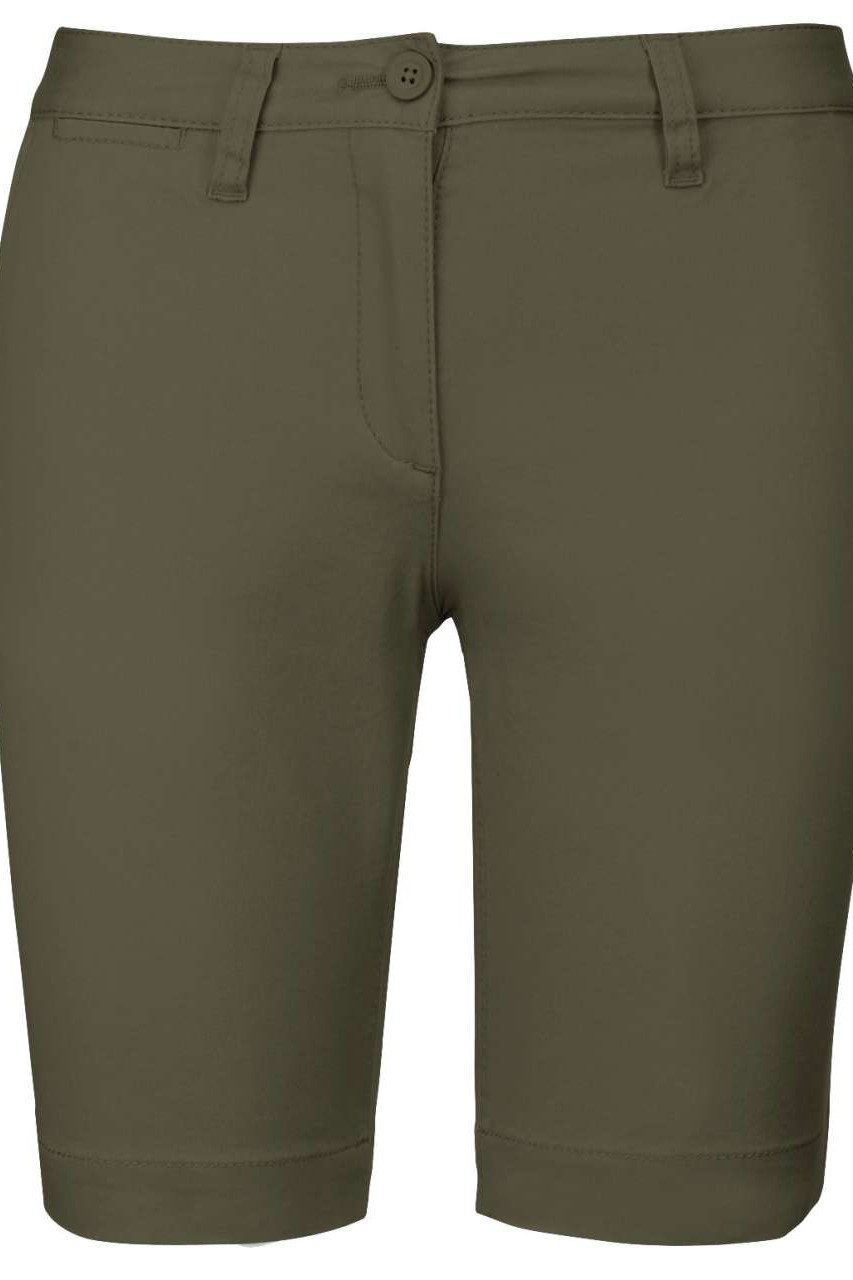 LADIES' CHINO BERMUDA SHORTS
