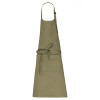 APRON WITH POCKET IN ORGANIC COTTON