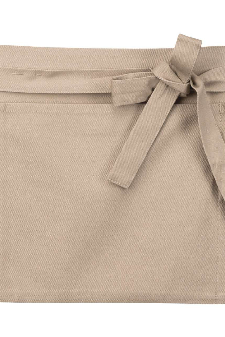 COTTON SHORT APRON