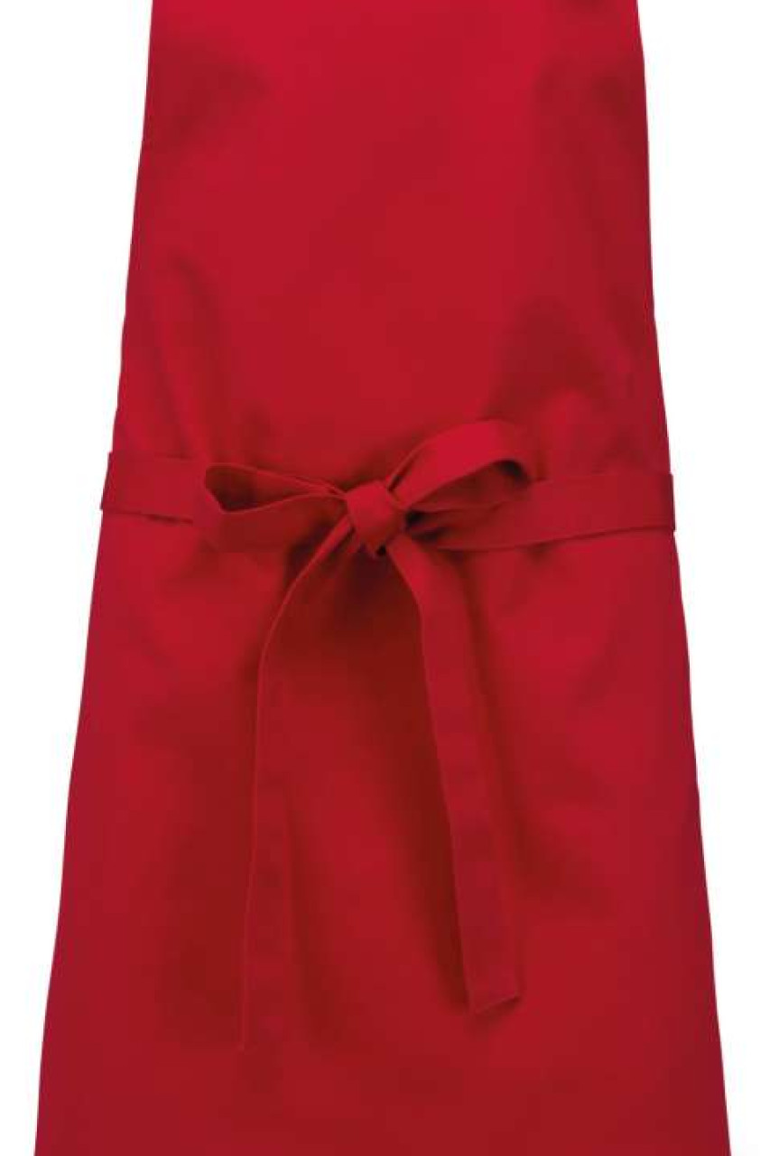 COTTON APRON WITHOUT POCKET