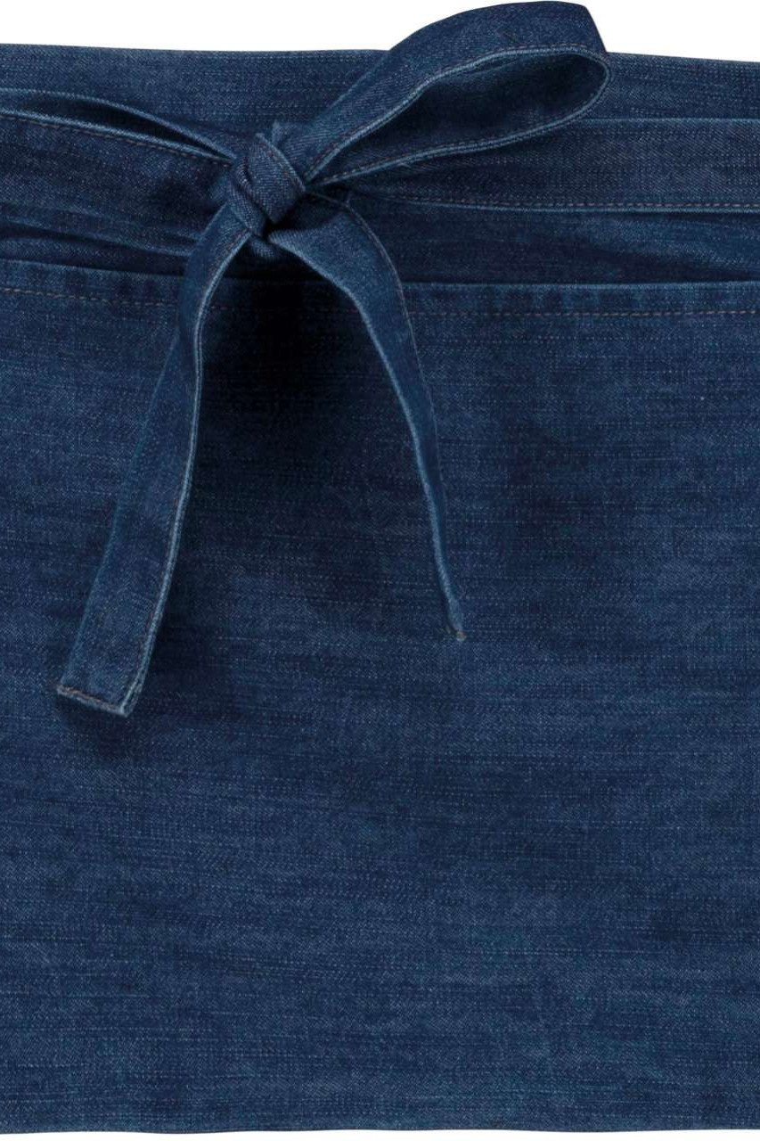 POLYCOTTON SHORT APRON