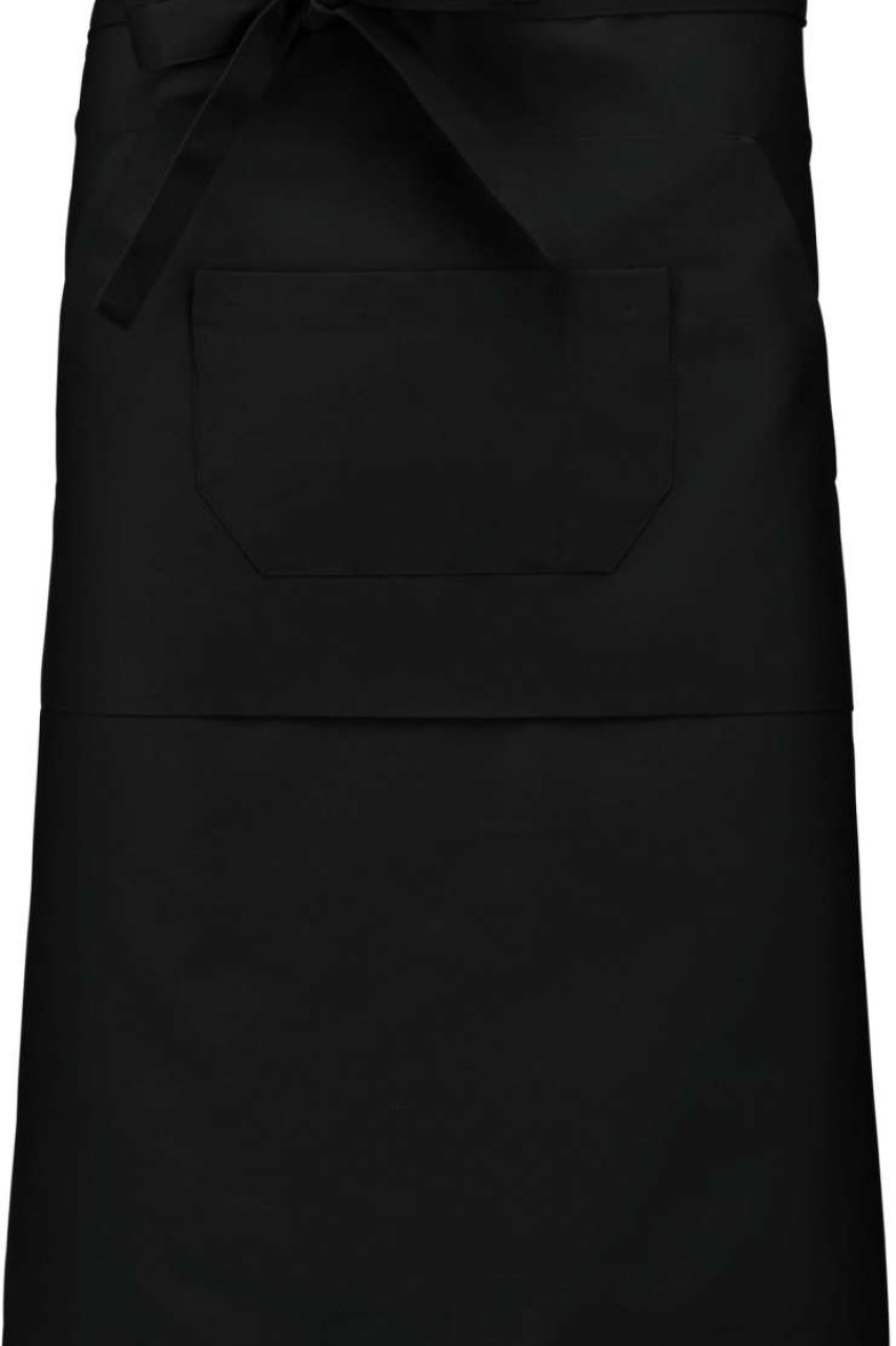 POLYCOTTON LONG APRON