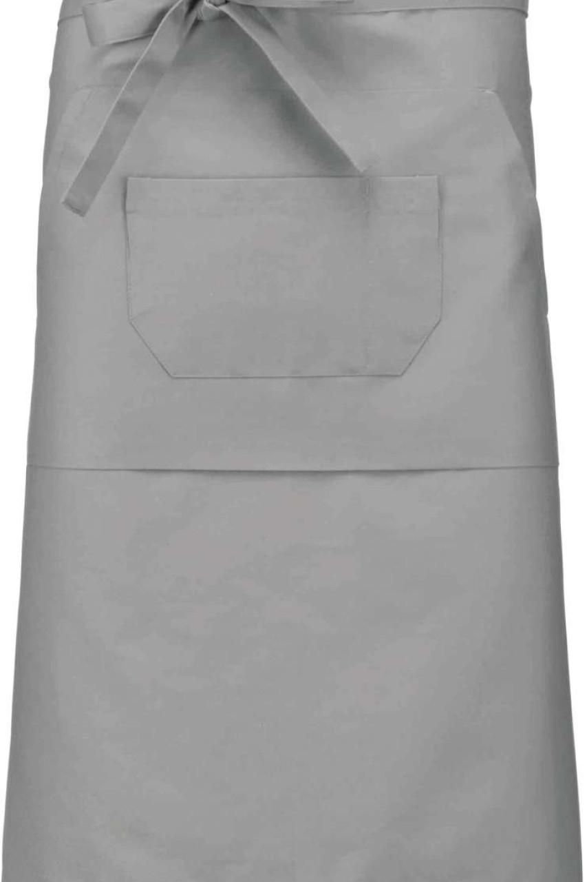 POLYCOTTON LONG APRON