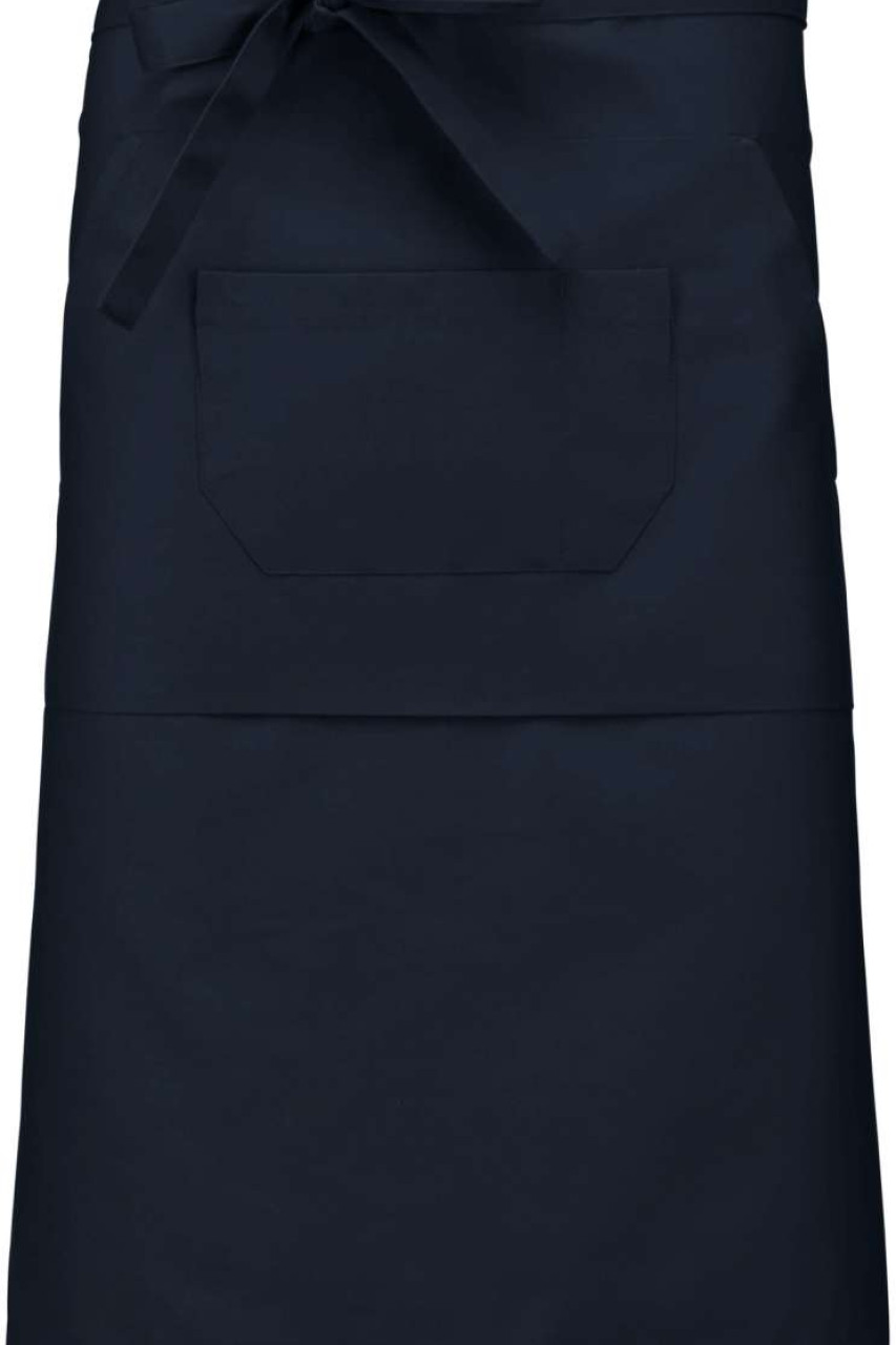 POLYCOTTON LONG APRON