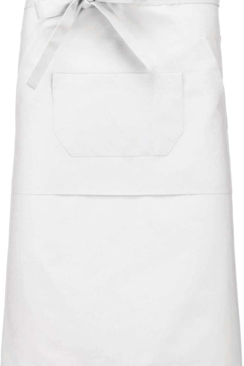 POLYCOTTON LONG APRON
