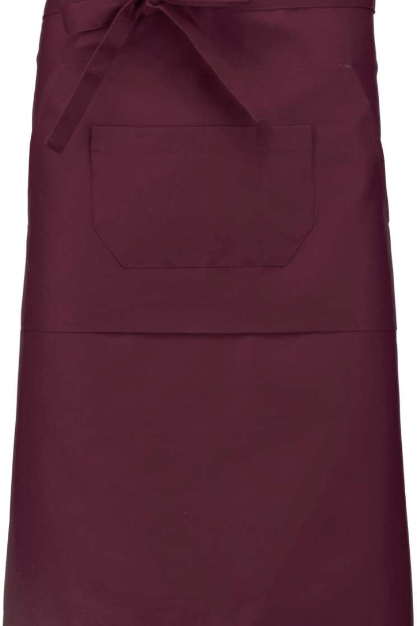 POLYCOTTON LONG APRON